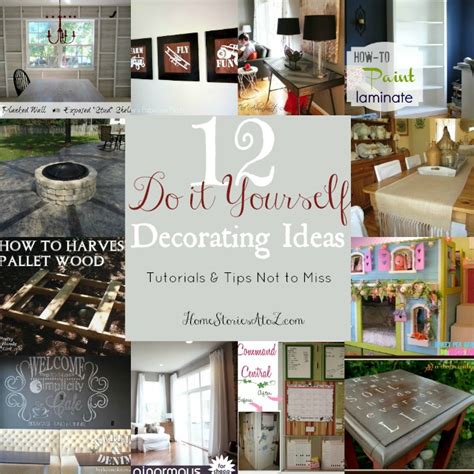 There are many choices of diy decorating ideas, tips and tutorials will keep your project on track from start to perfect completion. 12 Do it Yourself Decorating Tips {Tutes & Tips Not to Miss}