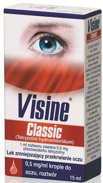 Visine Classic Krople Do Oczu 15 Ml Cena I Opinie Apteka Internetowa Zawiszy Czarnego Łódź