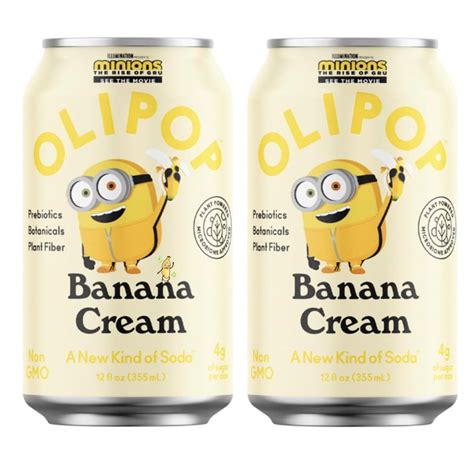 Olipop Has A New Banana Cream Soda Heading To Stores Nationwide Now