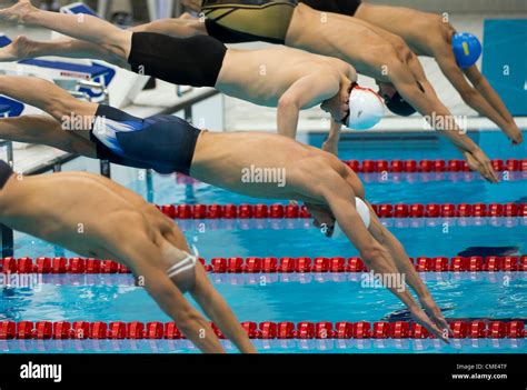 July 28 2012 London England United Kingdom Michael Phelps Dive
