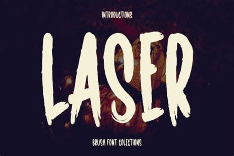 Laser Font By Yanstudio · Creative Fabrica
