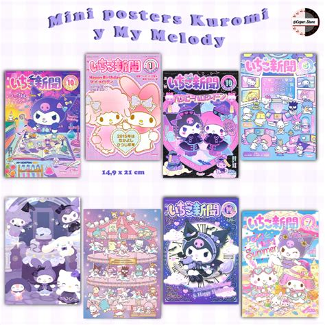 Kuromi Y My Melody Posters A5 Coper Store