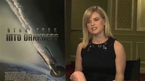 Alice Eve Interview Star Trek Into Darkness Youtube