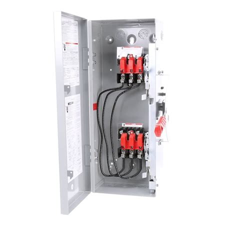 Siemens 30 Amp 3 Pole Non Fusible Safety Switch Disconnect In The