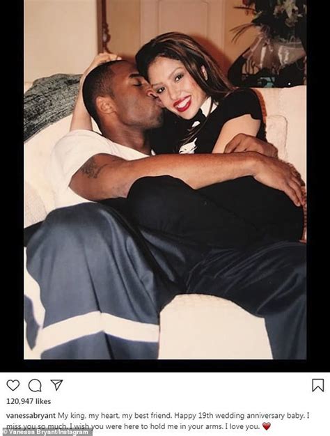 Vanessa Bryant Posts Sweet Photo Of Her With Kobe On The Occasion Of