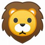 Emoji Lion Icon Animals Clipart Face Nature
