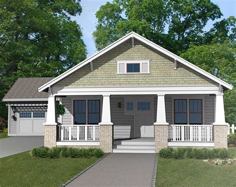 30 Craftsman House Plans With Attached Garage