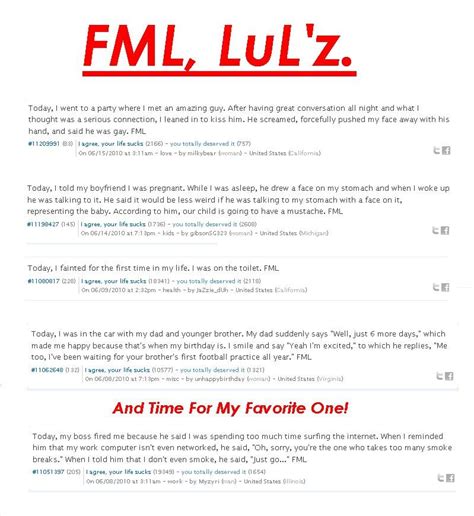 Fml Favorites