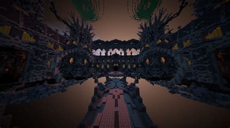 Dark Fantasy Hub Minecraft Map