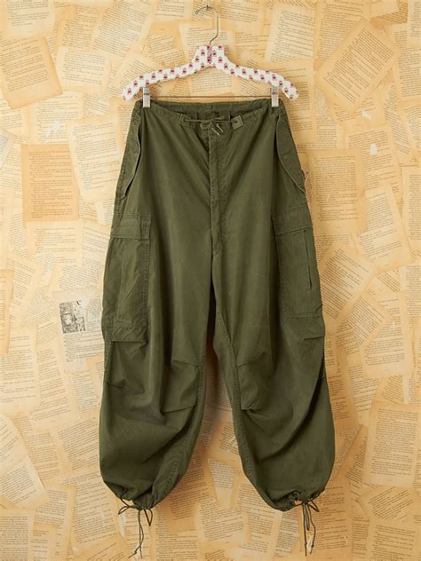 Free People Vintage Military Cargo Pants In Green Lyst