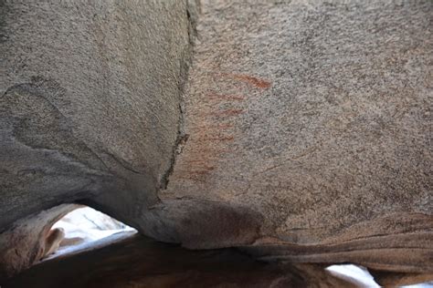 Patrick Tillett Hollow Boulder Rock Art Site Joshua Tree National Park