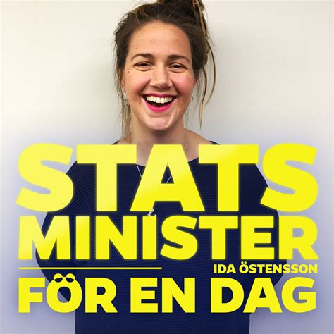 Ida Östensson Statsminister För En Dag