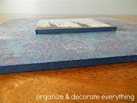 Layered Scrapbook Paper And Photo1 Organize And Decorate Everything
