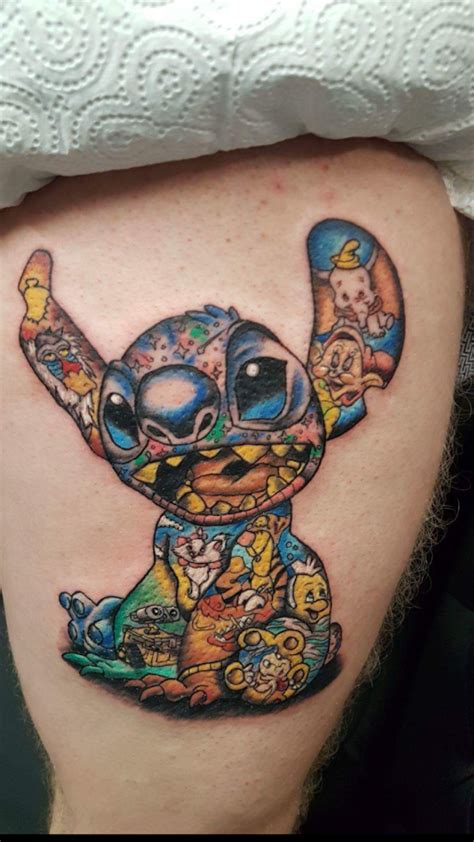 Stitch Tattoo By Stefan Limited Availability At Newtestamenttattoo