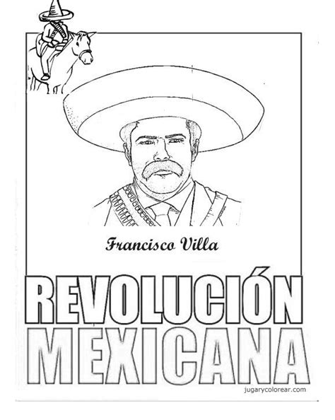 Dibujos Para Colorear Revolución Mexicana Colorear Dibujos Infantiles