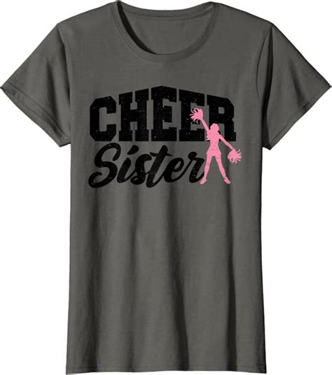 Sister Cheer Sister Cheerleading Sayings T Shirt Uk Clothing