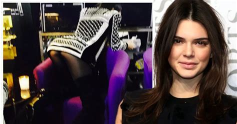 kendall jenner flashes her butt in racy instagram snap as she practices her twerking skills