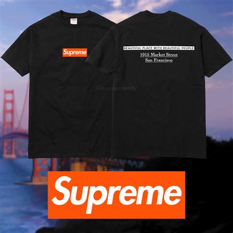 Supreme San Francisco Box Logo Tee News Supreme Community