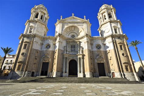 New Cathedral Or Catedral De Santa Cruz On Cadiz Andalusia Spain
