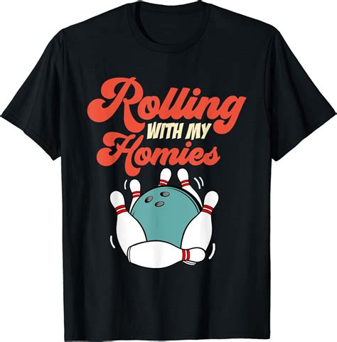 Bowling League Team Funny T Shirt Uk Fashion