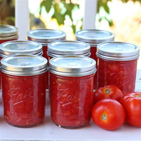 How To Can Diced Tomatoes Canning Diced Tomatoes Ball Canning Recipe
