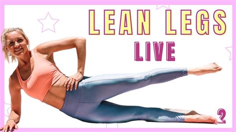 lean legs 30 minute at home workout youtube