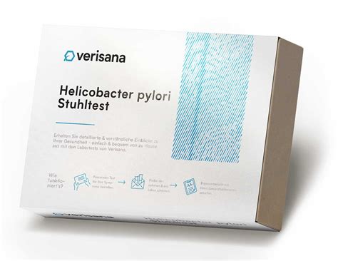 Helicobacter pylori Test – Bestimmung im Stuhl – Verisana Labor