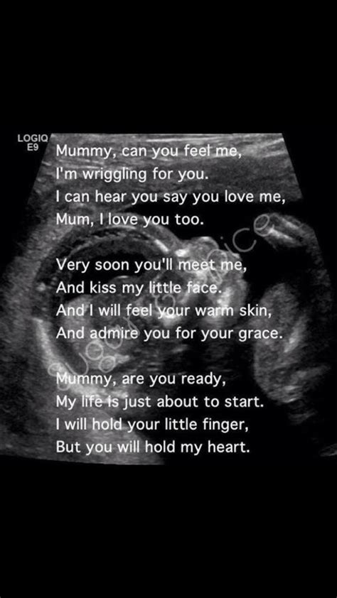 Mother To Be Poem Mothers Day Baby Love One Day