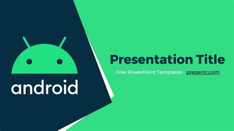 Free Android Powerpoint Template Updated 2022 Prezentr