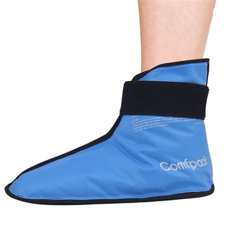 Buy Comfpack Ankle Foot Ice Pack Wrap For Injuries Reusable Hot Cold