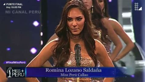 Miss Peru Contestants Use Platform To Highlight Gender Based Violence Stats