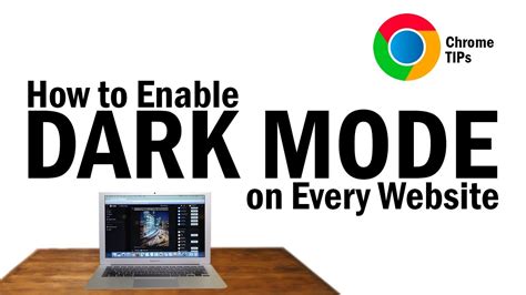 How To Enable Dark Mode On Every Website Youtube