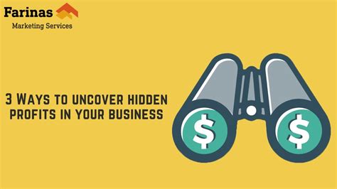Marketing Of Startups 3 Ways To Uncover Hidden Profits In Your