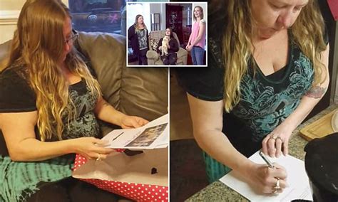 Lewisberry Sisters Give Stepmum Adoption Papers As A T