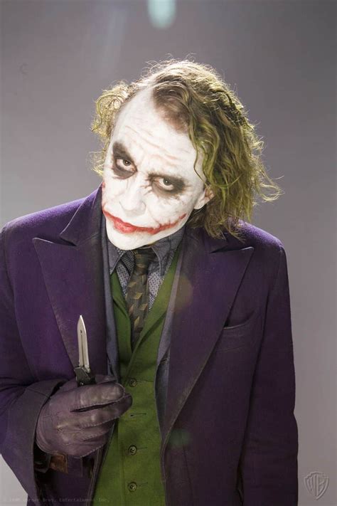 Great Promo Pictures Of Heath Ledger As The Joker