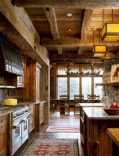 72 Log Cabin Kitchen Ideas Rustic Kitchen Design Rustic House