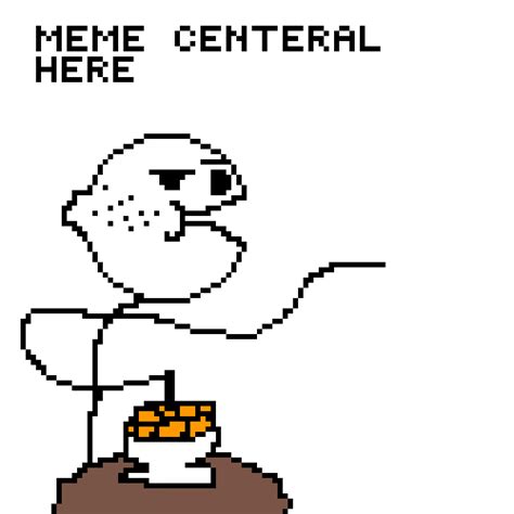Pixilart Cereal Guy Meme By Djlil123