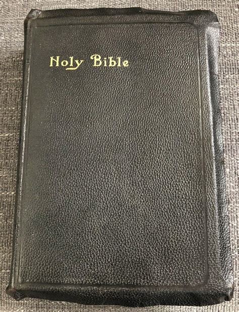 The Holy Bible Self Pronouncing Authorized King James Version Printed