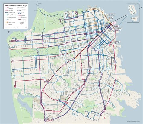 Munis New Map Takes A Step Toward Seamless Transit Spur