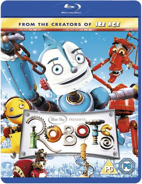 Robots Blu Ray 2005 Uk Ewan Mcgregor Robin Williams