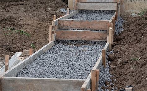 Stepped Footing Build A Slope Foundation For House Construction