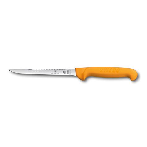 Victorinox Swibo Flexible Fillet Knife With Scaler 16cm Chefs