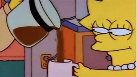 Lisa Simpsons Coffee Know Your Meme