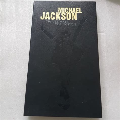 4cd Dvd Michael Jackson The Ultimate Collection Cd Box Set Black