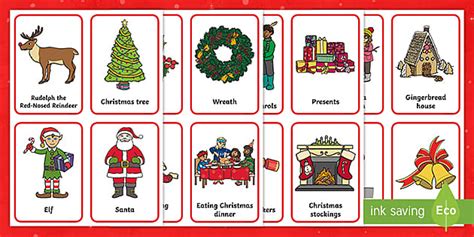 Christmas Charades Cards Teacher Made Twinkl