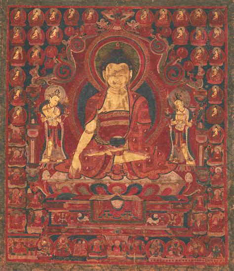 Buddha Shakyamuni As Lord Of The Munis Western Tibet Guge The