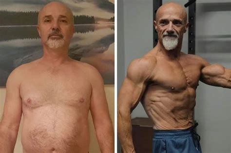60 Year Old Grandpa Undergoes Impressive Body Transformation In Only One Year