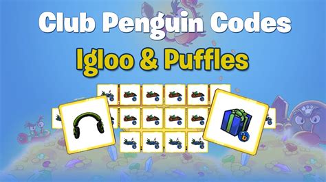 There are eight unique puffles, each with their own personality. Club Penguin - Igloo Item & Puffle Codes JUNE-JULY 2016 ...
