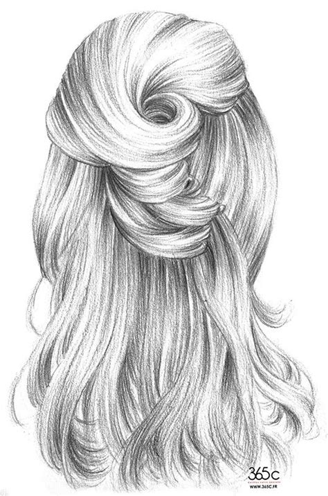 Pin By Katy Kpak On Hair Hair Illustration How To Draw Hair Sketches