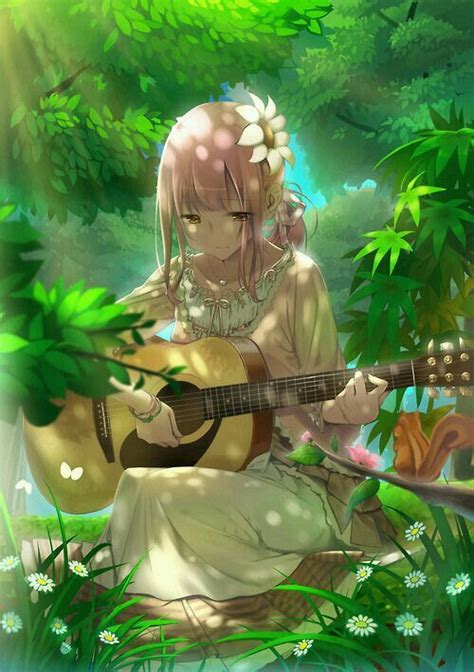 13 Best Images About With Guitar On Pinterest Cute Manga Girl How To